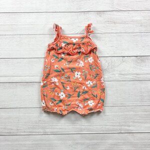 Just One You by Carter’s Baby Girl Floral Romper 12 Months